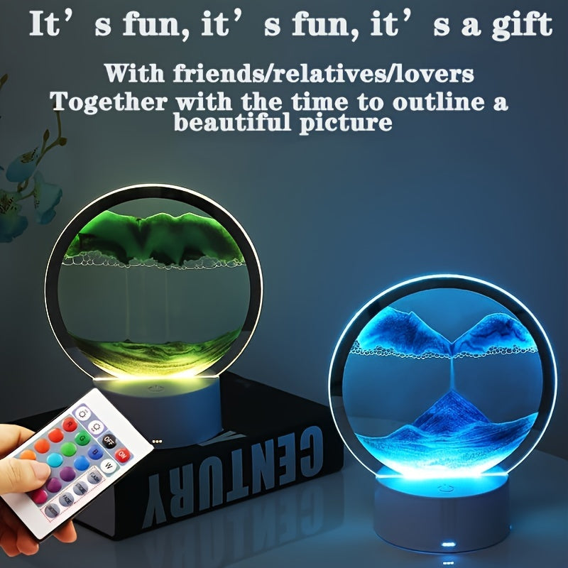 360° Deep Sea Sand Art Hourglass