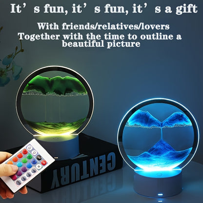 360° Deep Sea Sand Art Hourglass