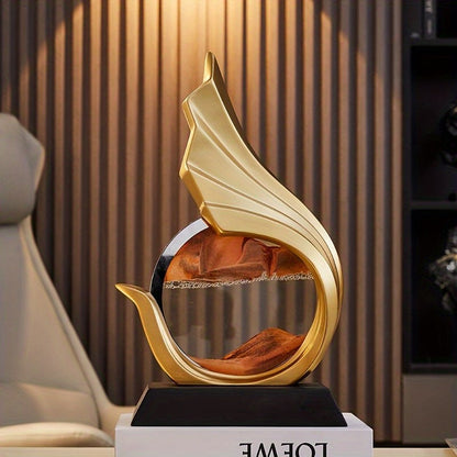 Deep Sea Sandscape Sculpture - 3D Moving Sand Art Display