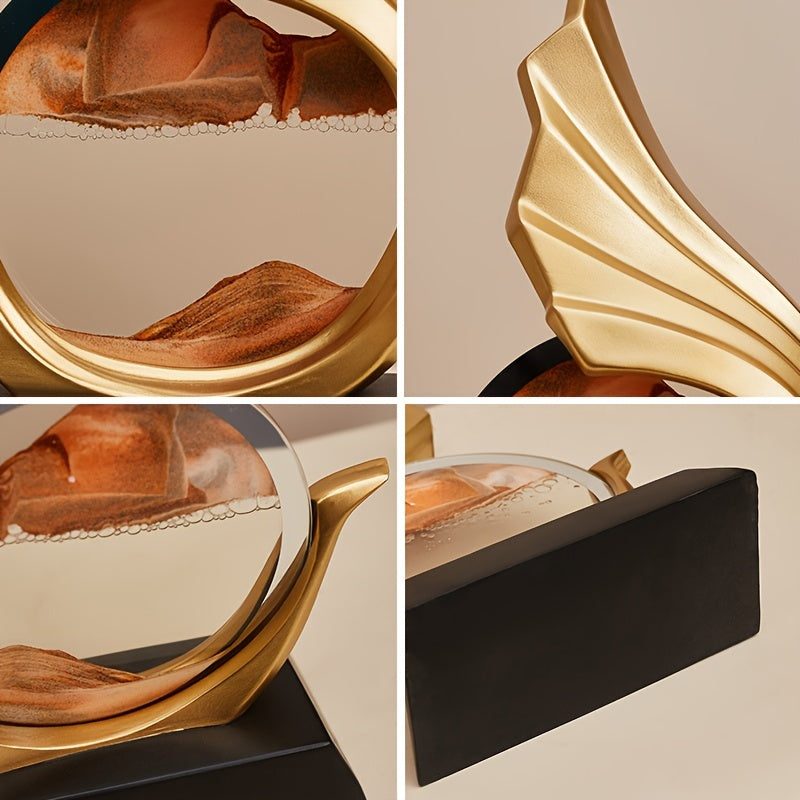 Deep Sea Sandscape Sculpture - 3D Moving Sand Art Display