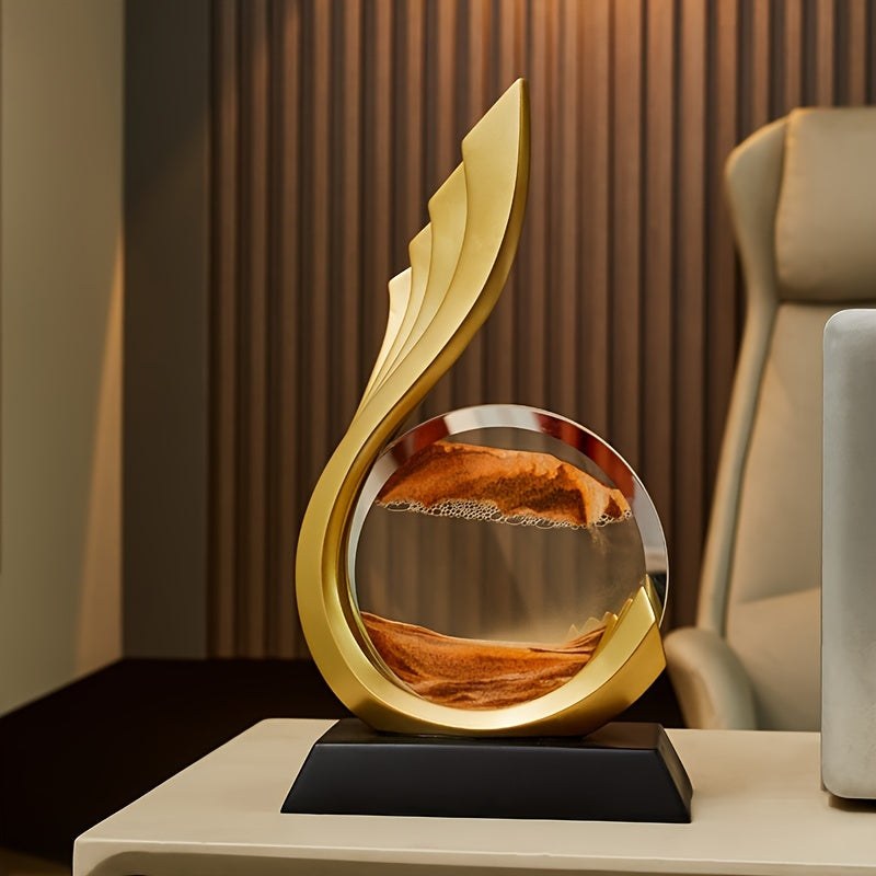 Deep Sea Sandscape Sculpture - 3D Moving Sand Art Display