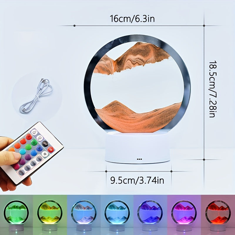 360° Deep Sea Sand Art Hourglass