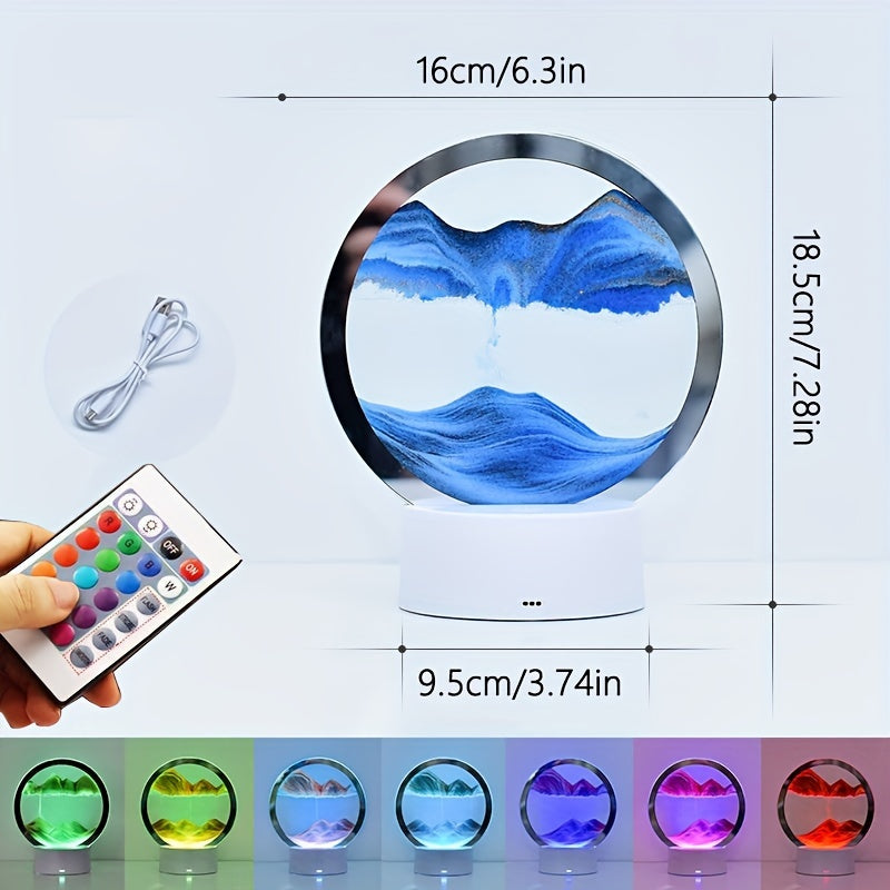 360° Deep Sea Sand Art Hourglass