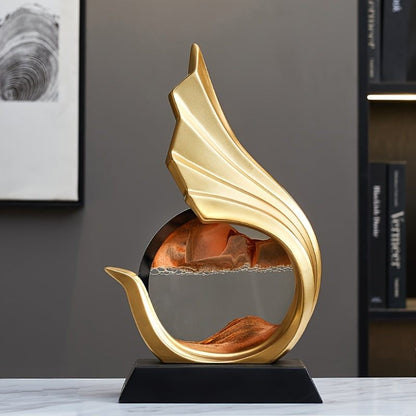 Deep Sea Sandscape Sculpture - 3D Moving Sand Art Display