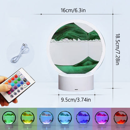 360° Deep Sea Sand Art Hourglass