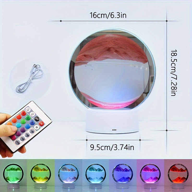 360° Deep Sea Sand Art Hourglass